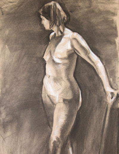 Study of a Standing Female Nude