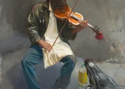 Portrait of Nathaniel Ayers (The Soloist)